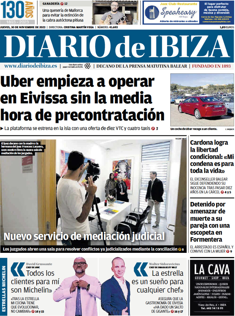 Diario de Ibiza - Today's Cover | Front Pages