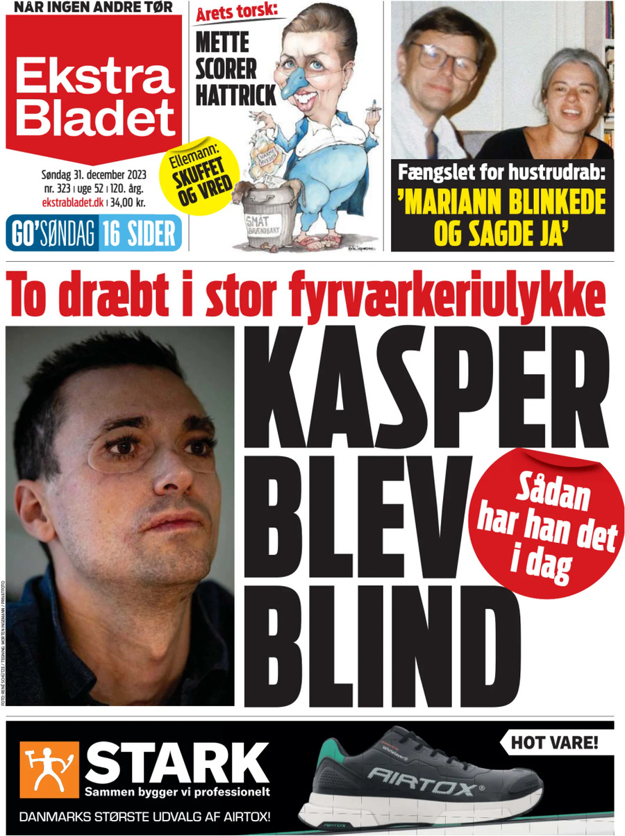 Ekstra Bladet Todays Cover Front Pages 