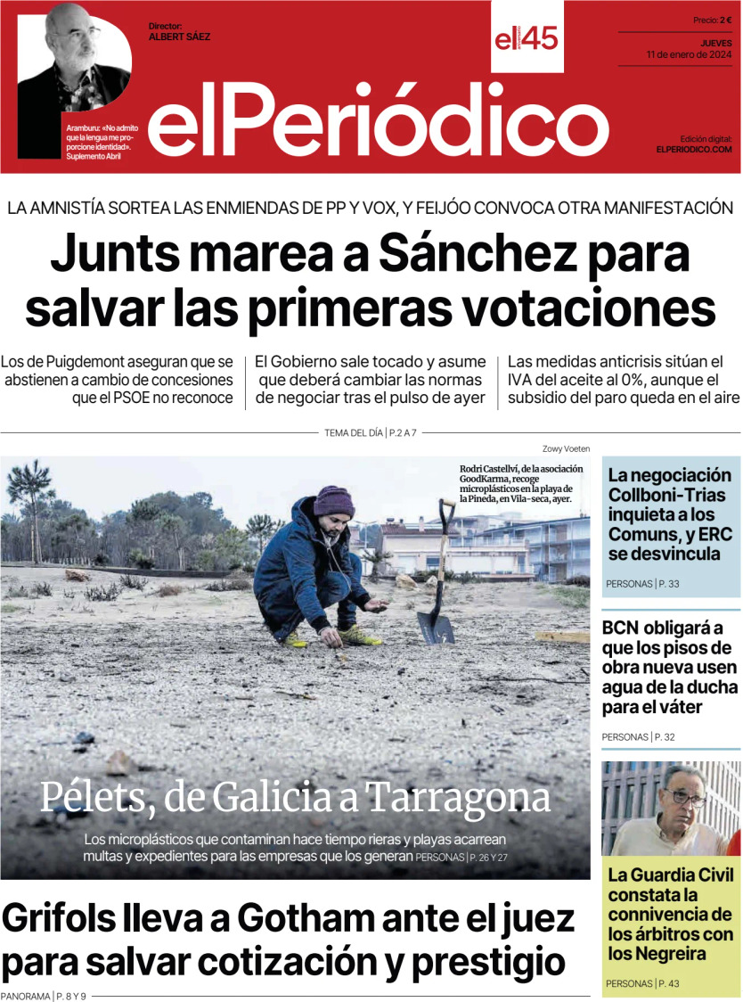 El Periódico de Catalunya - Today's Cover | Front Pages