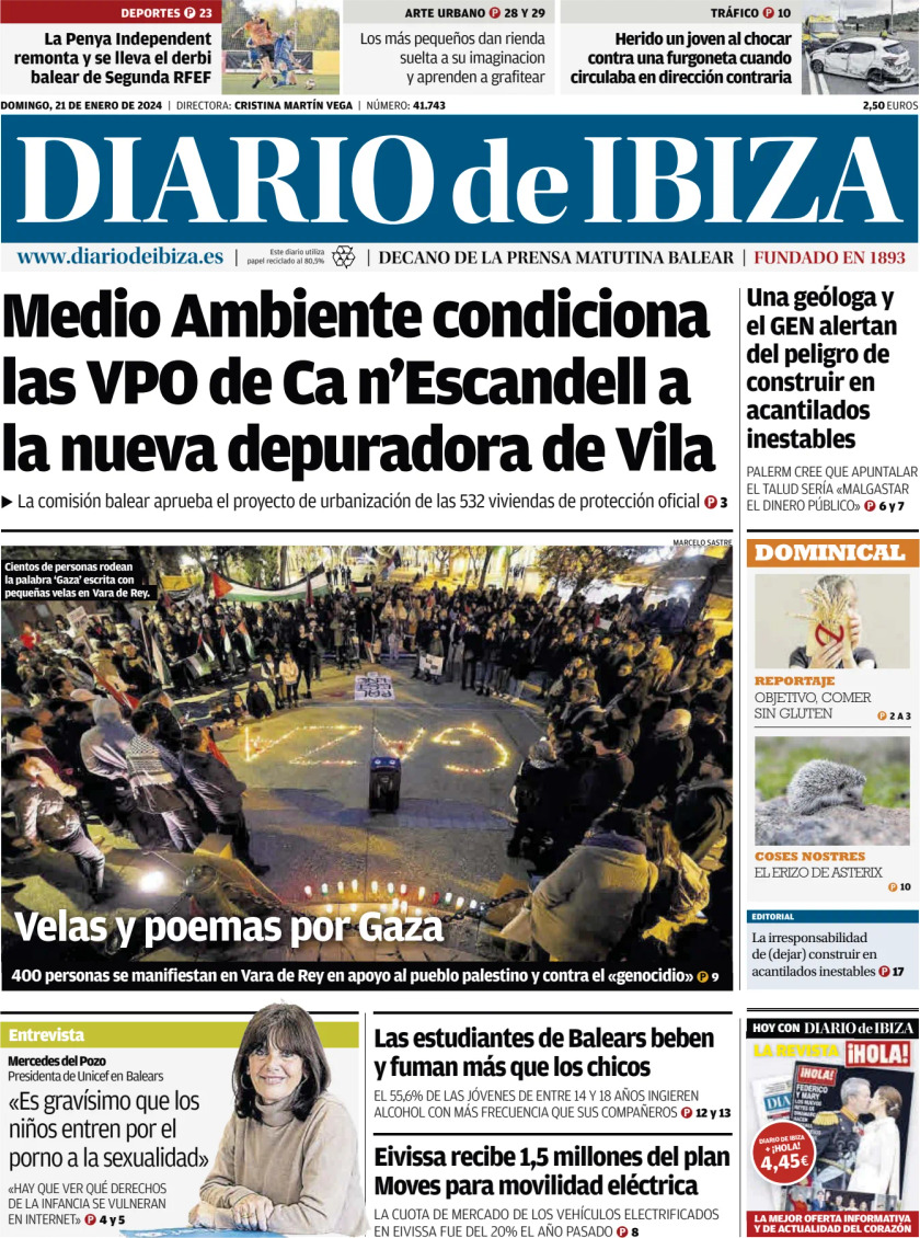 Diario de Ibiza - Today's Cover | Front Pages