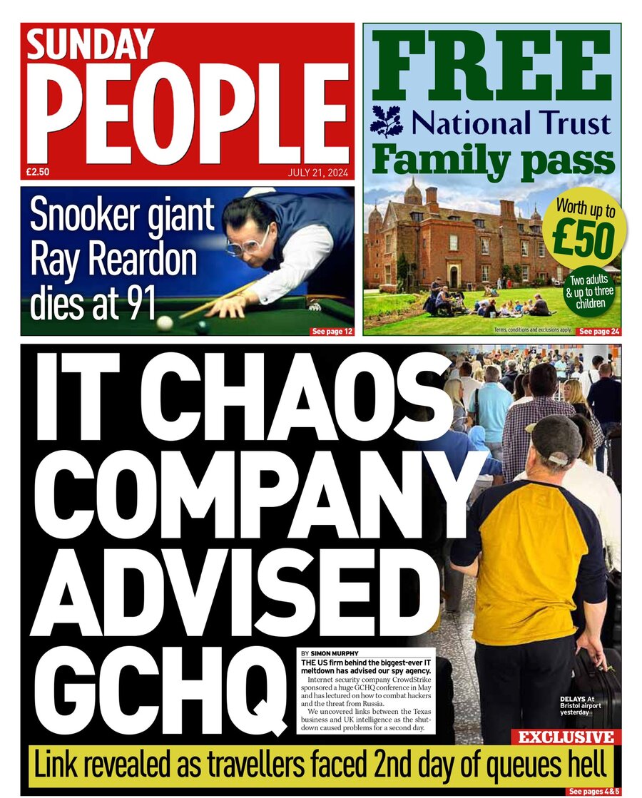 Sunday People - Cover - 07/21/2024