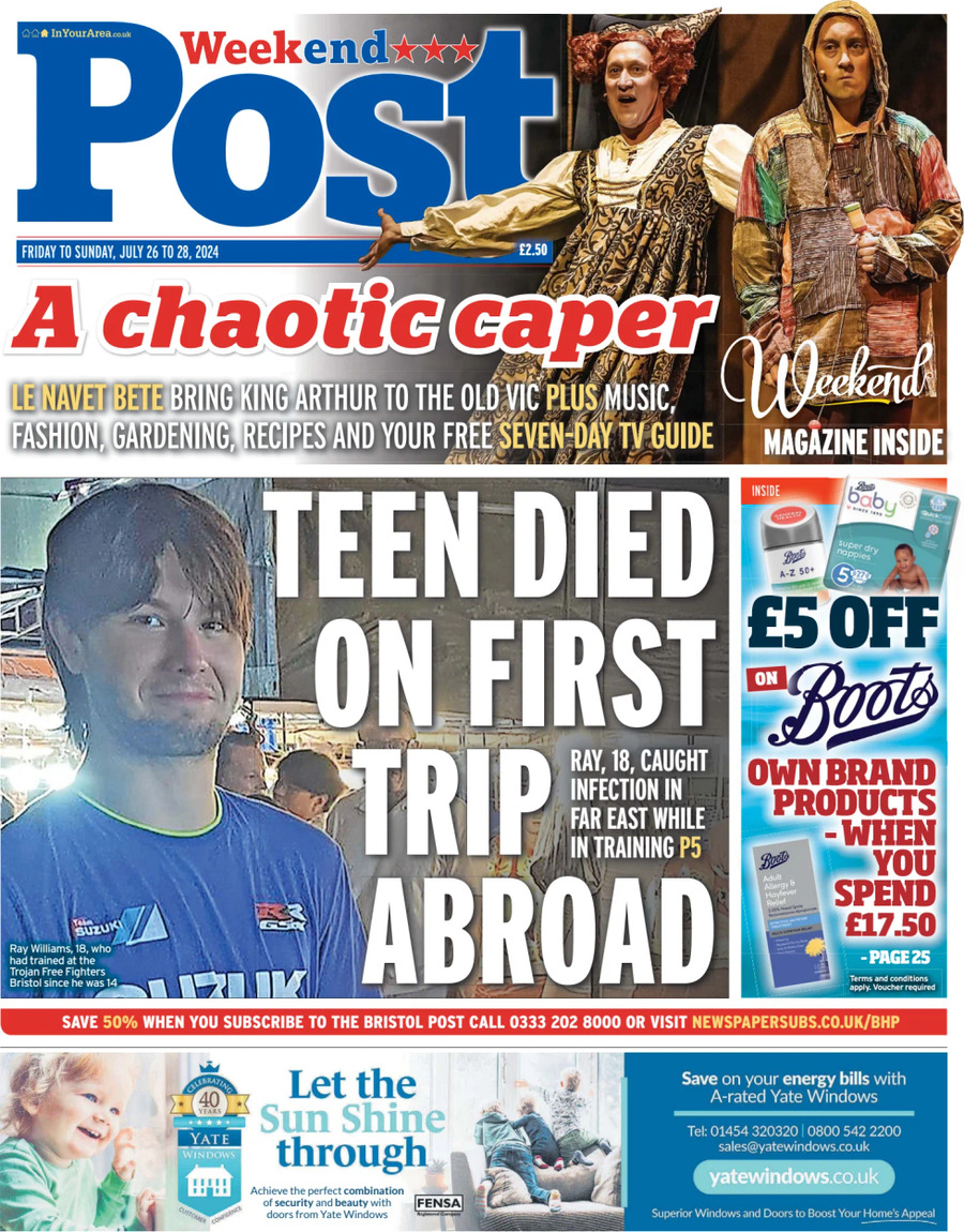 Bristol Post - Front Page - 07/28/2024