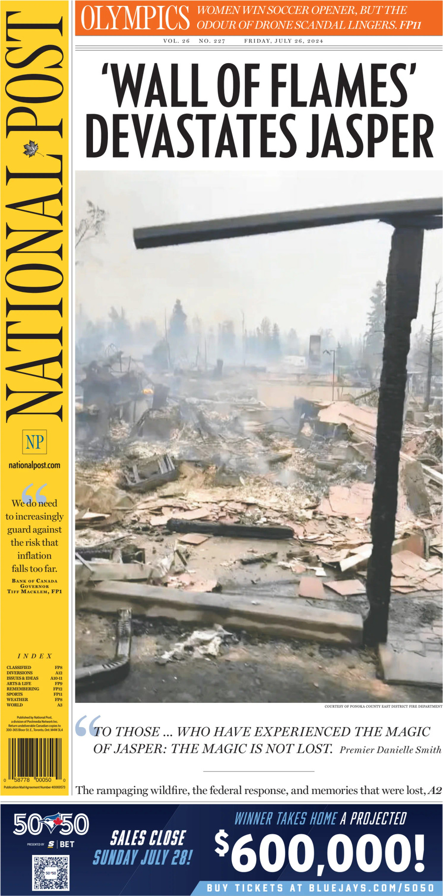 National Post - Front Page - 07/26/2024