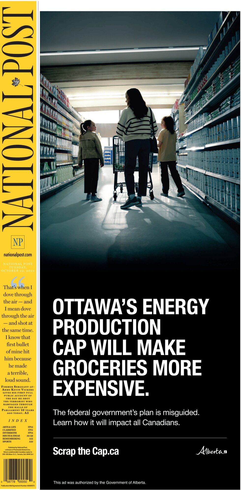 National Post - Front Page - 10/22/2024