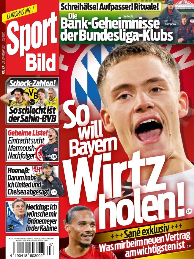 Sport Bild - Cover - 11/20/2024