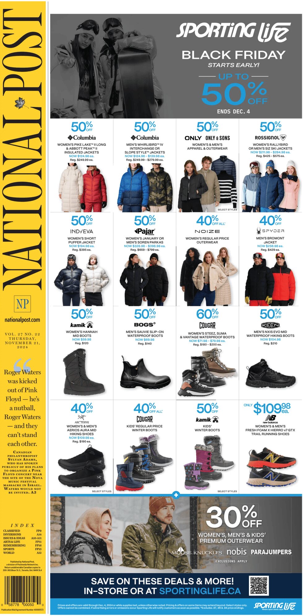 National Post - Front Page - 11/21/2024