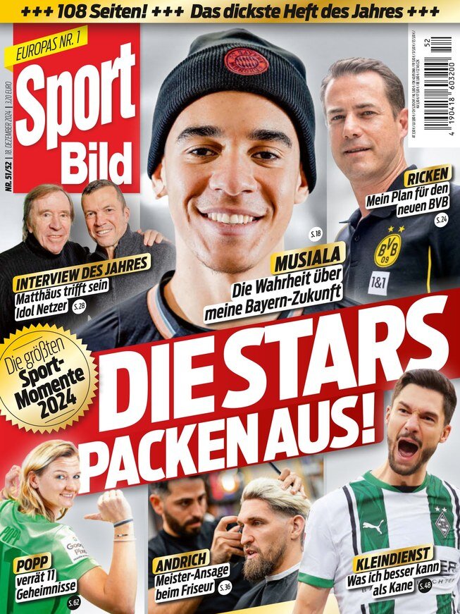 Sport Bild - Cover - 12/18/2024