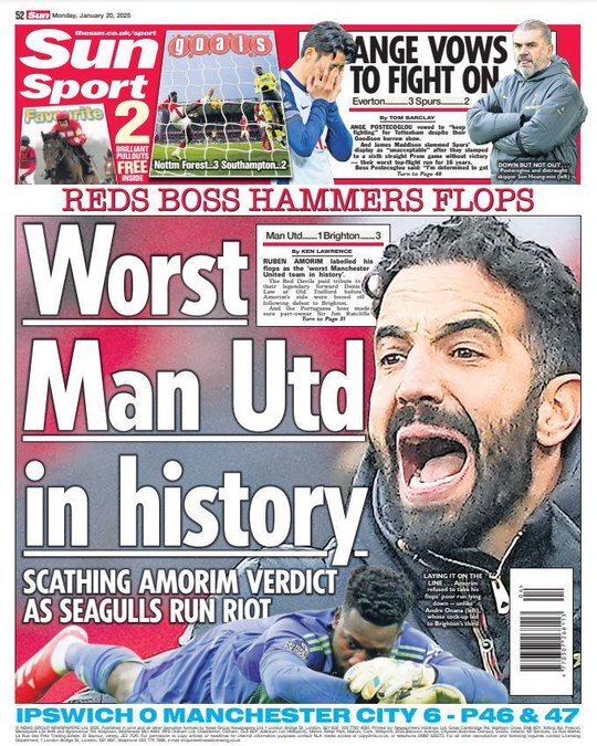 Sun Sport - Front Page - 01/20/2025