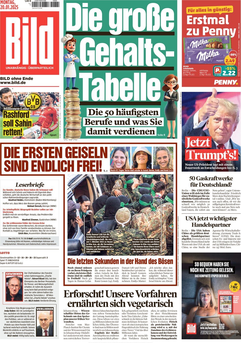 Bild - Front Page - 01/20/2025