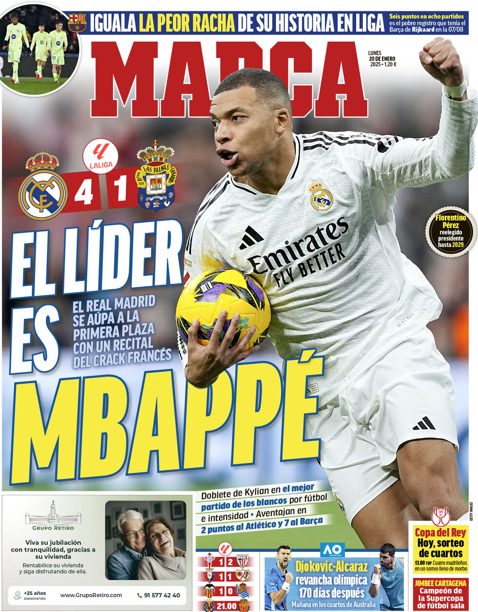 Marca - Front Page - 01/20/2025