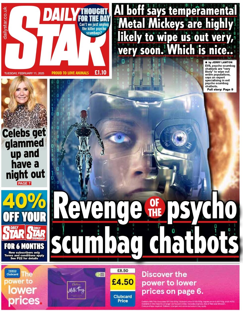 Daily Star - Front Page - 02/11/2025