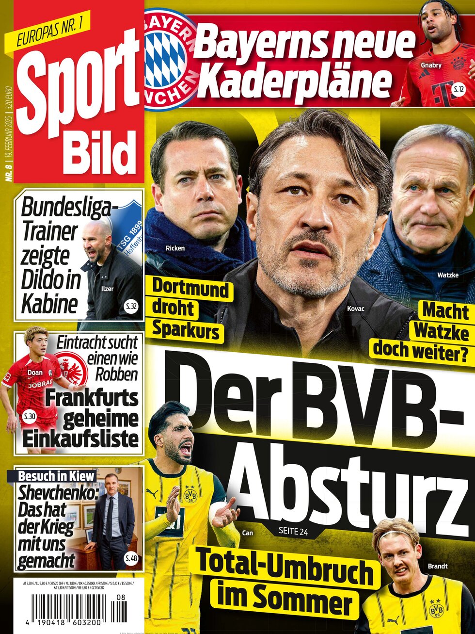 Sport Bild - Cover - 02/19/2025