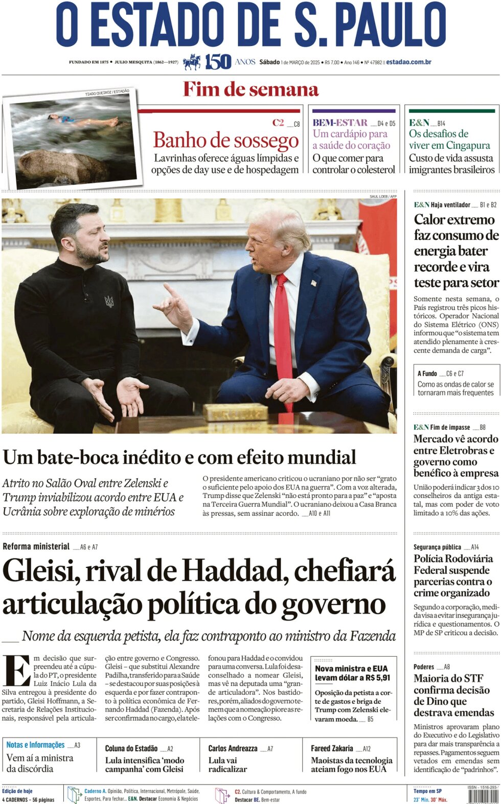 O Estado de S. Paulo - Front Page - 03/01/2025