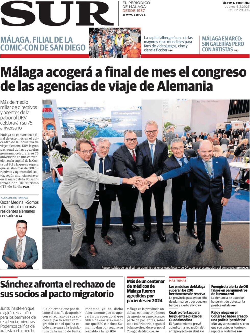 Diario SUR - Front Page - 03/06/2025