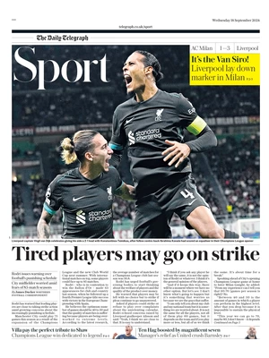 The Daily Telegraph SPORT