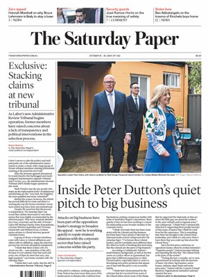 The Saturday Paper