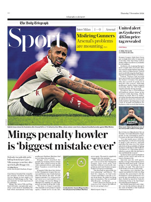 The Daily Telegraph SPORT