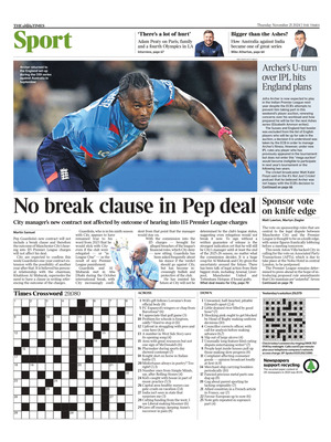 The Times SPORT