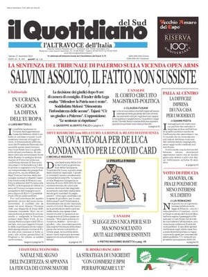 Il Quotidiano del Sud L'Altravoce