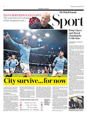 The Daily Telegraph SPORT