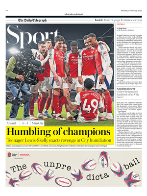 The Daily Telegraph SPORT