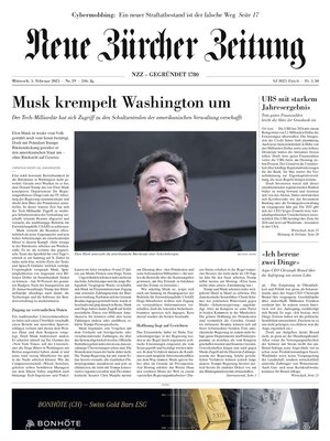 NZZ (Neue Zürcher Zeitung)