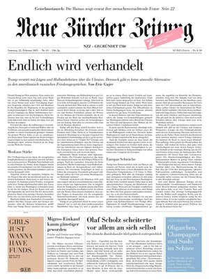 NZZ (Neue Zürcher Zeitung)