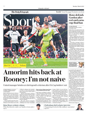 The Daily Telegraph SPORT