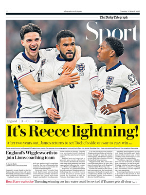 The Daily Telegraph SPORT