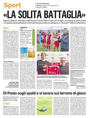 Corriere Adriatico SPORT