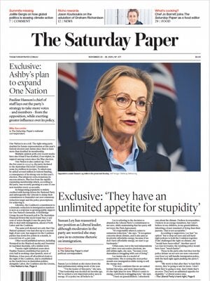 The Saturday Paper
