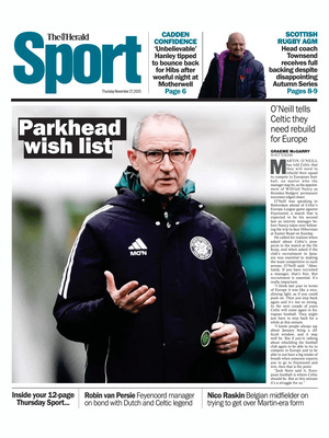 The Herald SPORT (Scotland)