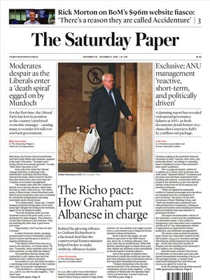 The Saturday Paper